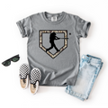 Baseball Camo Diamond Youth Short Sleeve T-Shirt