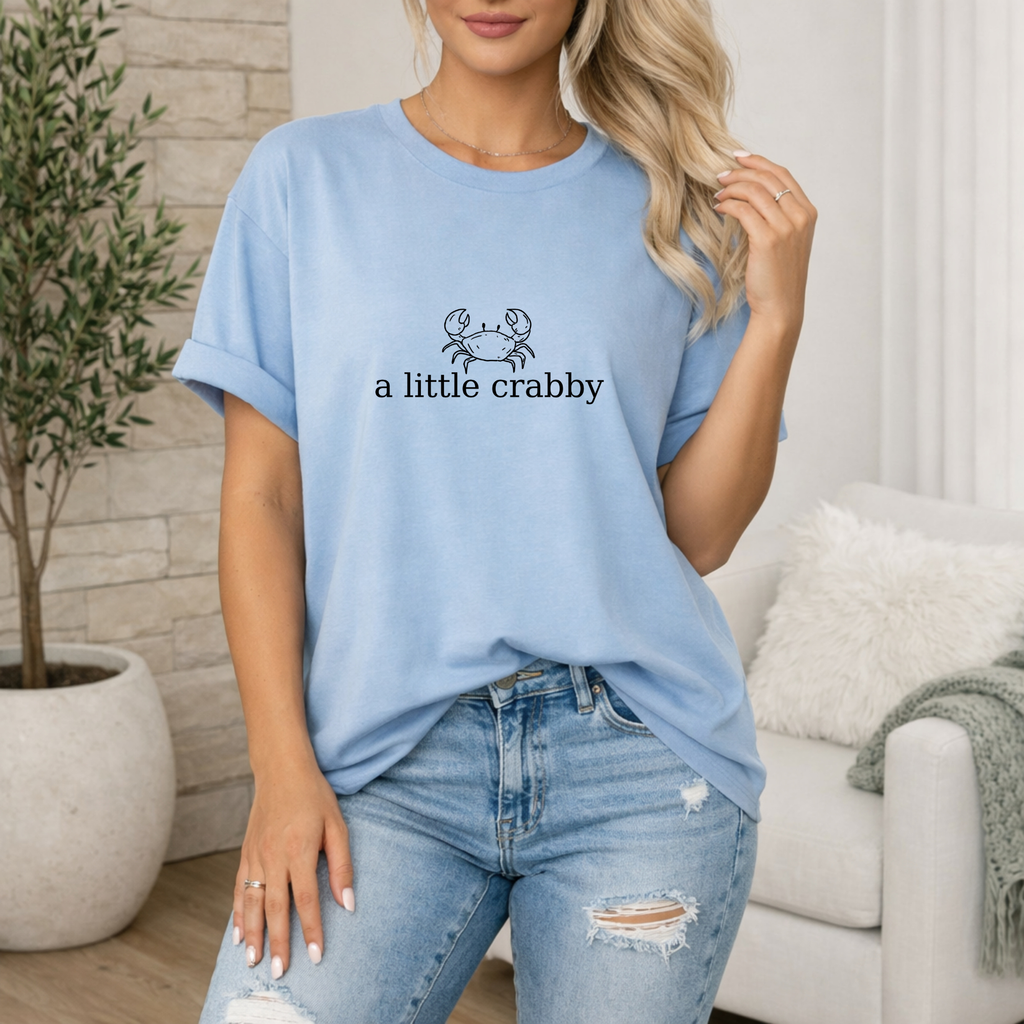 Black Crabby Short Sleeve T-Shirt