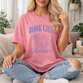 Blue Book Girl Summer Short Sleeve T-Shirt