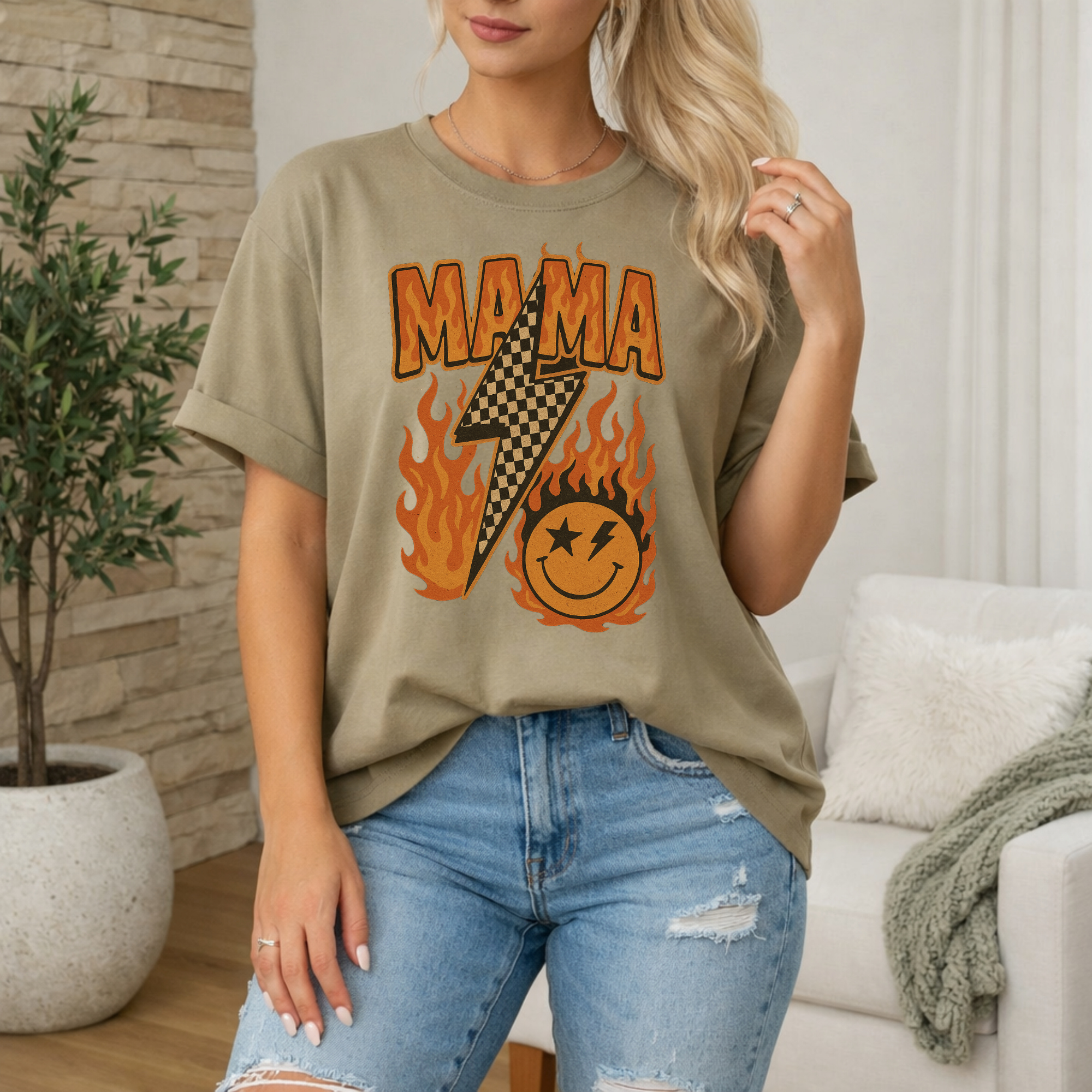 Fire Mama Short Sleeve T-Shirt