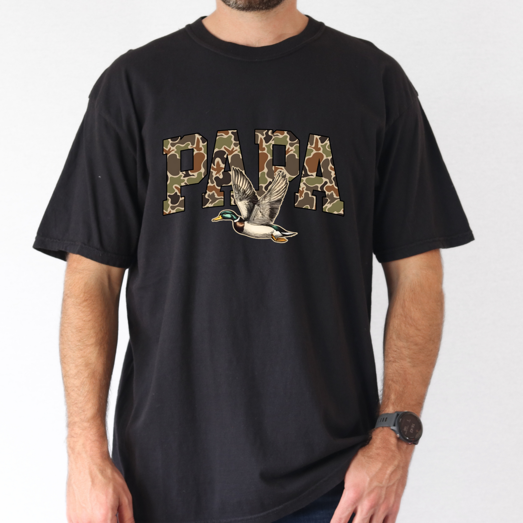 Mallard Papa Short Sleeve T-Shirt