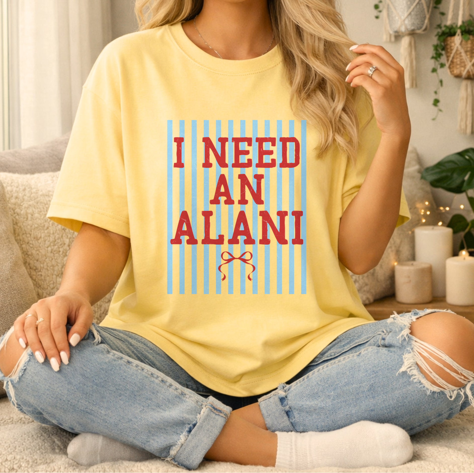 I Need Alani Short Sleeve T-Shirt