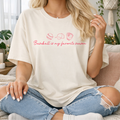 Pink Baseball is my favorite season Short Sleeve T-Shirt