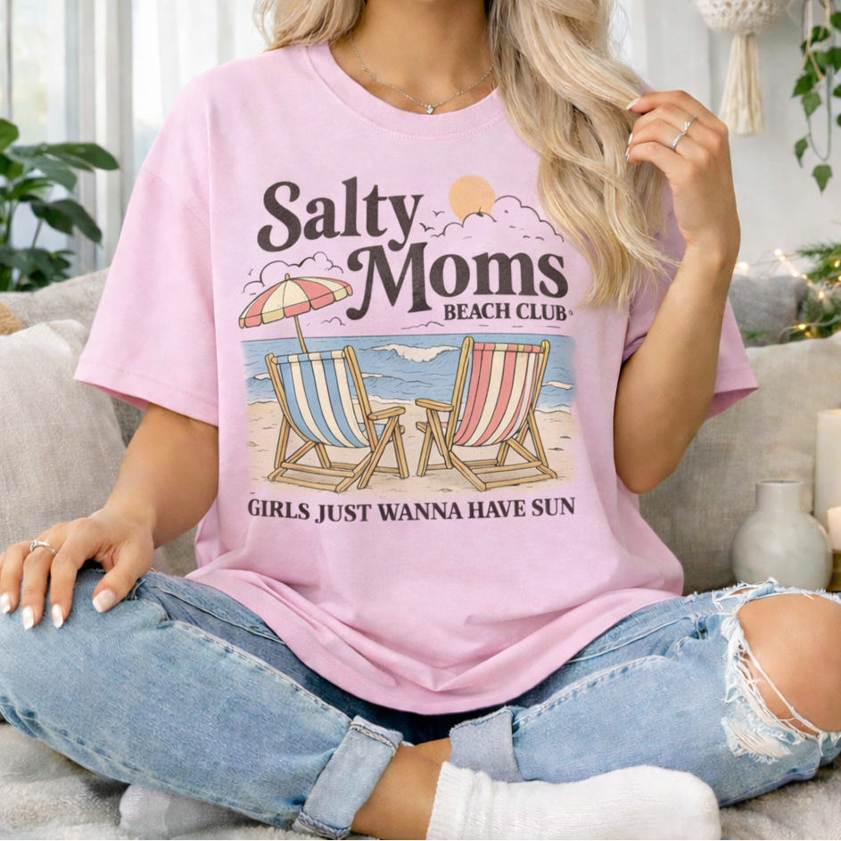 Salty Moms Short Sleeve T-Shirt