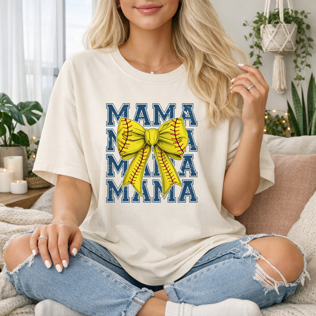 Softball Mama Short Sleeve T-Shirt