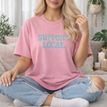 Teal Support Local Short Sleeve T-Shirt
